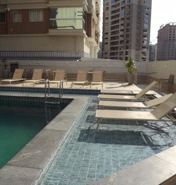 Loca��o anual! edif�cio com �rea de laze